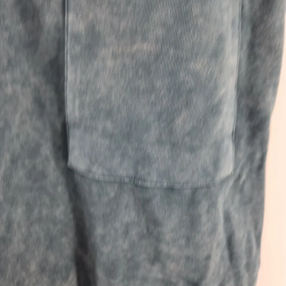 Threads 4 Thought Men's Large Blue Kevin Mineral Wash French‎ Terry Pants NWT